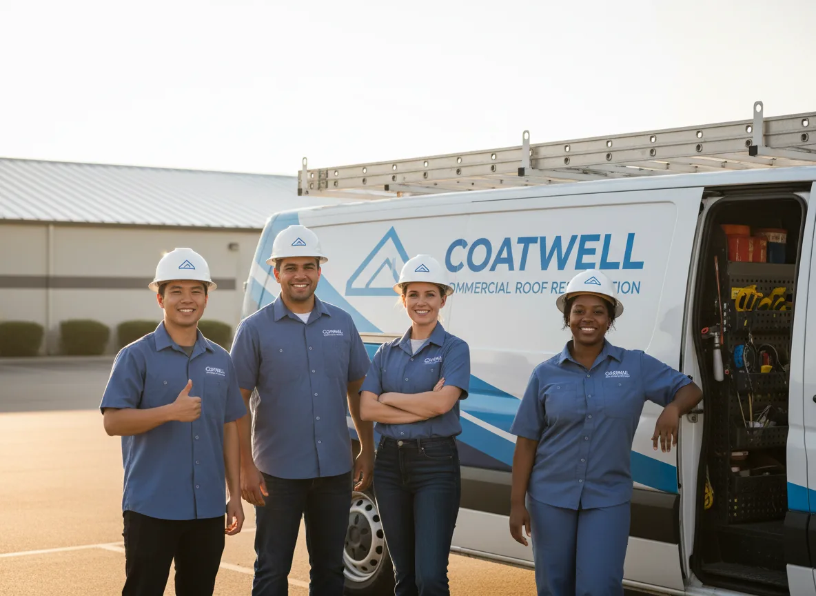 Commercial roof coating company in Benedicta, ME